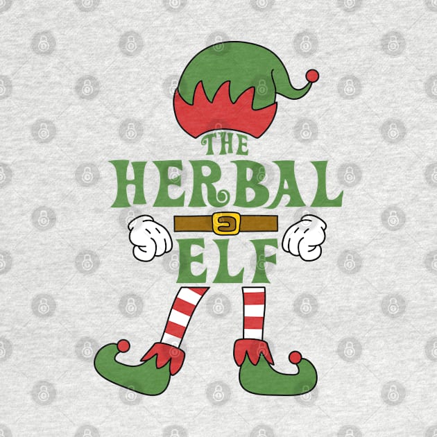 The Herbal Elf Christmas Family Matching Outfits Group Attire by HappyGiftArt